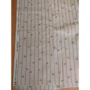 1 Yard 44" Wide Cotton Fabric Aunt Bea's Rose Pattern #2695 Andover Fabrics